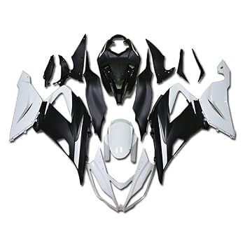 Amazon.com: New White Black Fairing Fit for Kawasaki Ninja